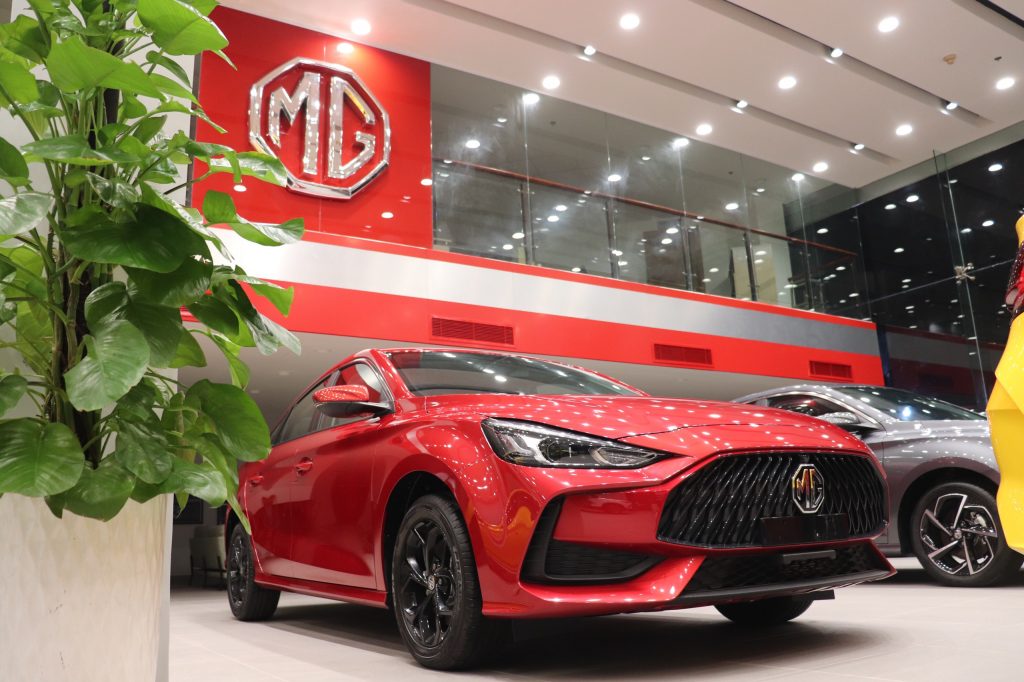 Xe MG tại SR MG Kinh Dương Vương TPHCM