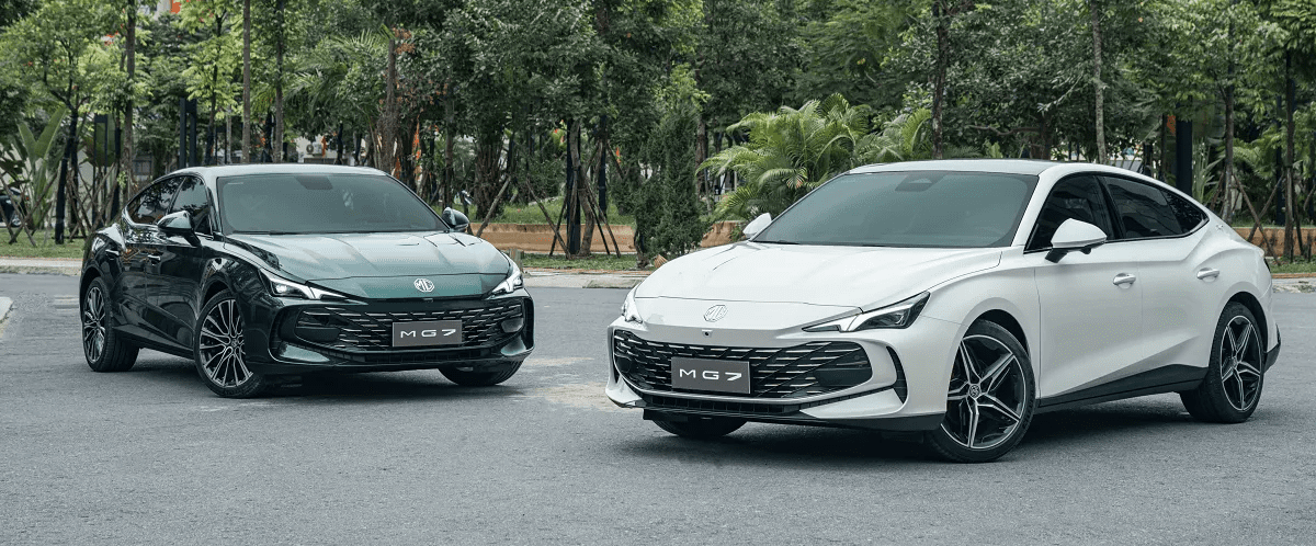 Đầu xe MG7