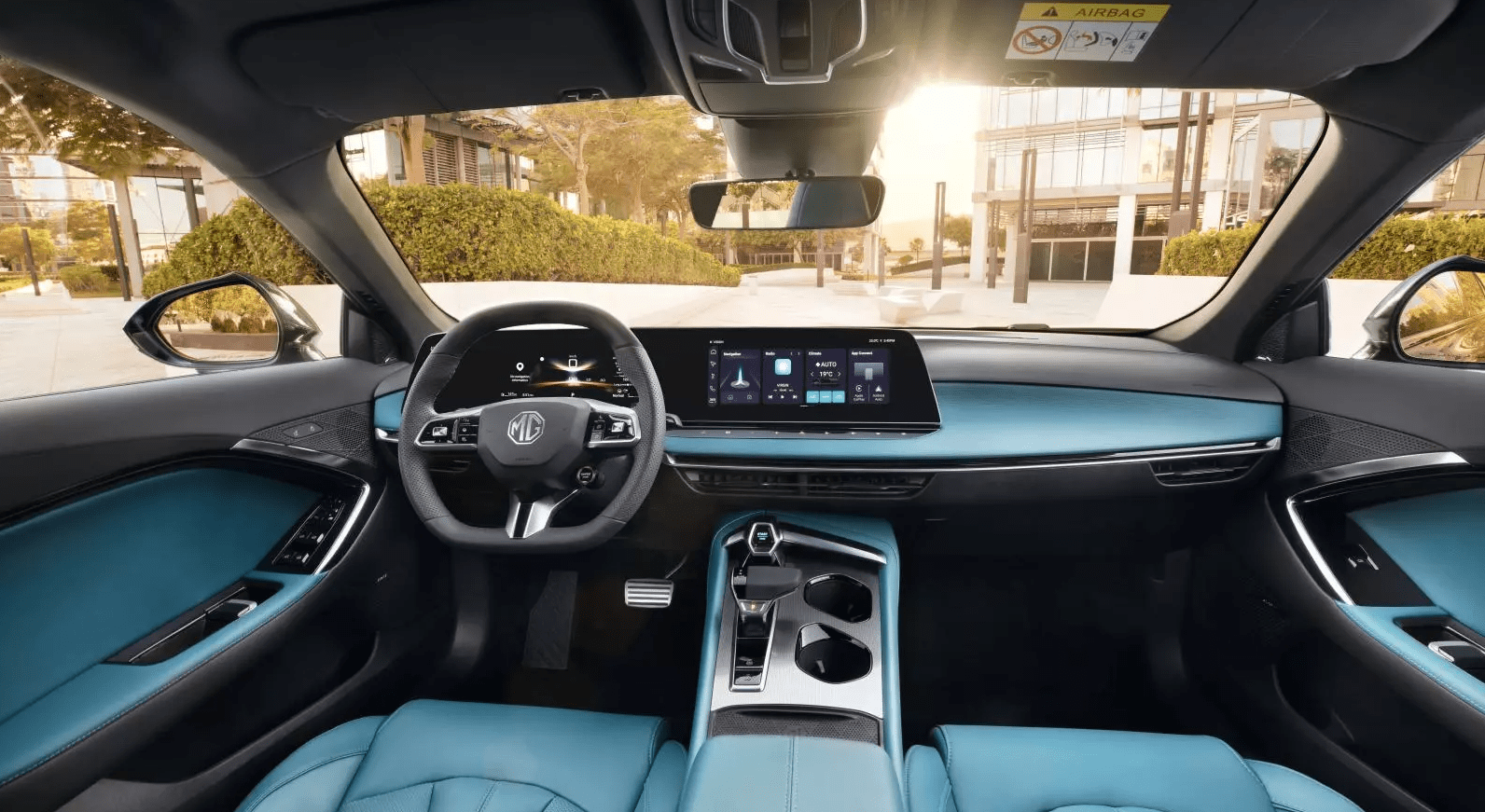 Nội thất xe MG7