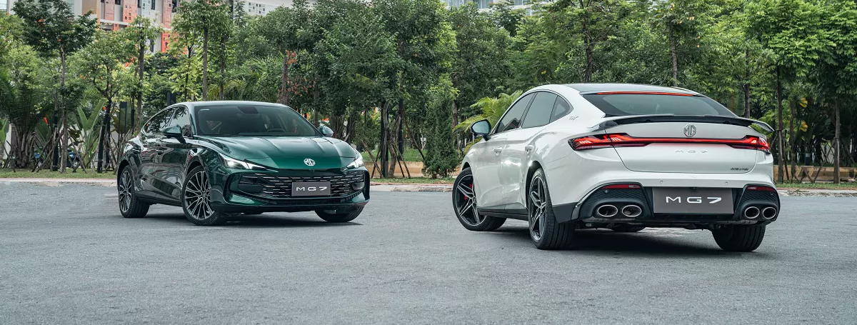 bộ đôi xe MG7