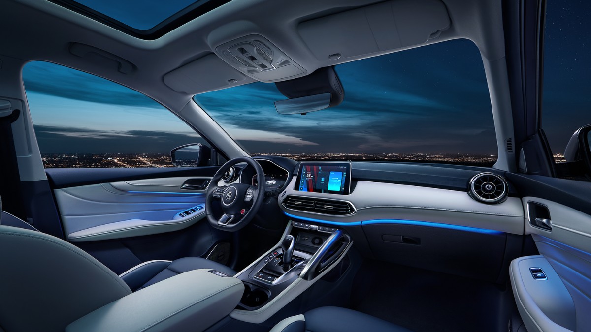 nội thất xe MG HS mới